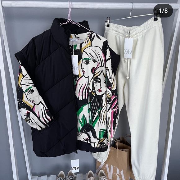 NWT Zara Printed Sweater - 5644/331 - Picture 10 of 11